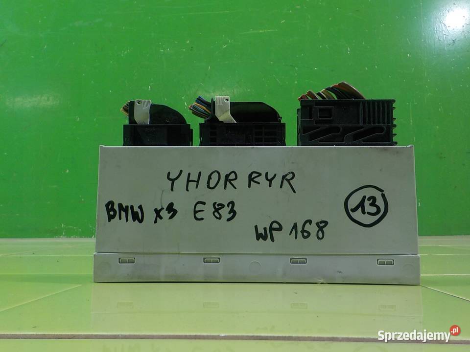 BMW X3 E83 25 B 06r 5D modul sterownik komfortu Wyposażenie elektryczne Suków