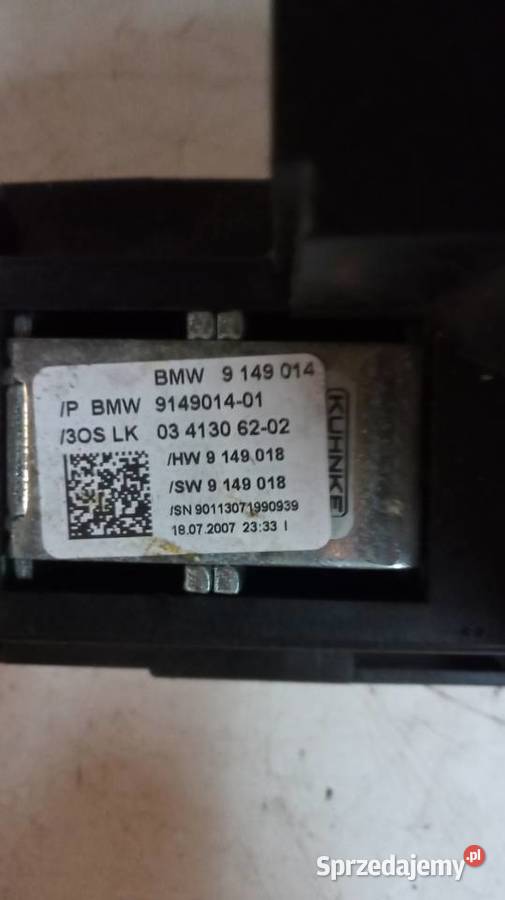Wybierak skrzyni biegów BMW 9 Rok produkcji 2014 Łódź