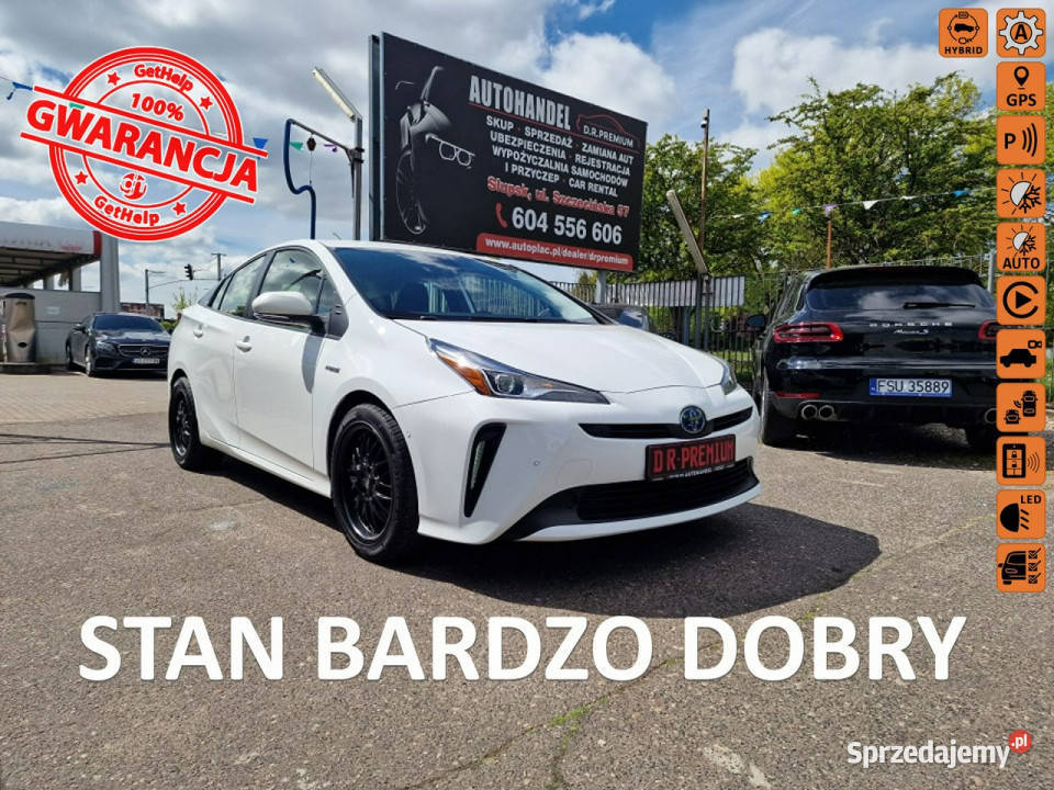Toyota Prius 18 Hybryda 122 Kamera Bluetooth światła do jazdy dziennej Słupsk