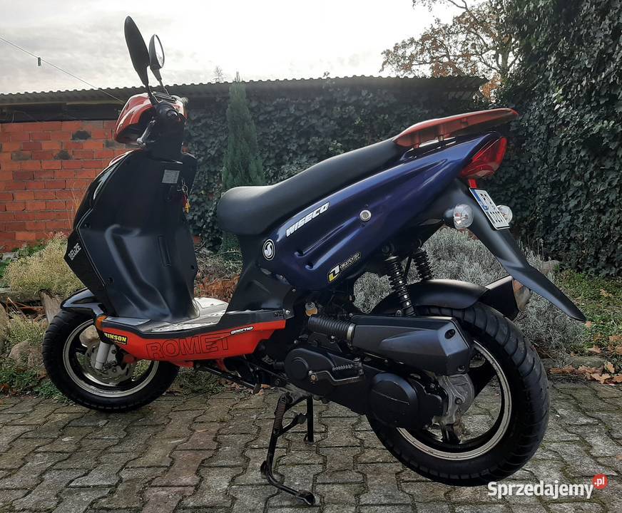 Zadbany Skuter Romet 747 50ccm 4t 2009r 4858 60h Tuczno