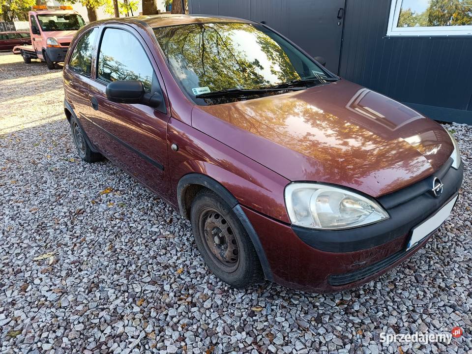 OPEL CORSA 2001 12 B 75 SPRAWNY mazowieckie Warszawa