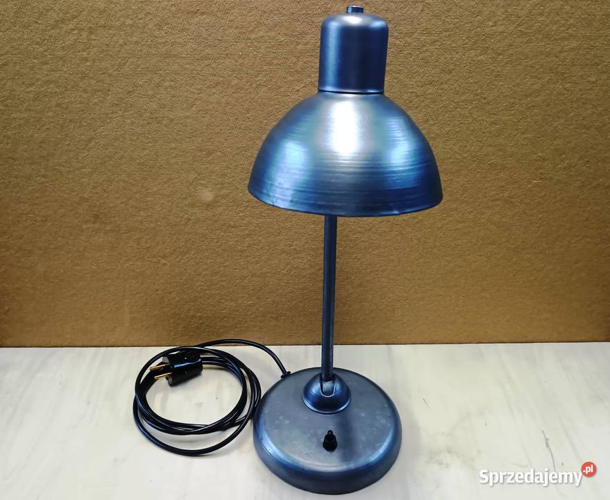 Lampa biurkowa kancelaryjna w stylu Bauhaus lata Pozostałe Częstochowa