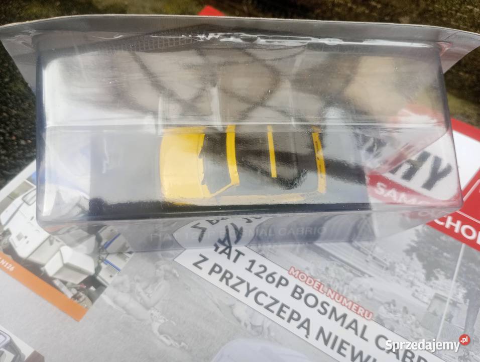 FIAT 126P BOSMAL cabrio hachette 143 kultowe Warszawa