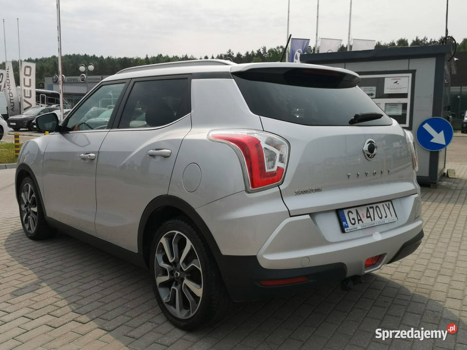 SsangYong Tivoli 16 128 Automat 2WD Quartz nieuszkodzony Wejherowo