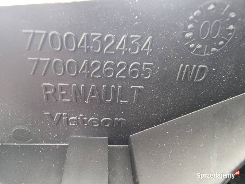 WYŚWIETLACZ PANEL RENAULT MEGANE I 8200028364