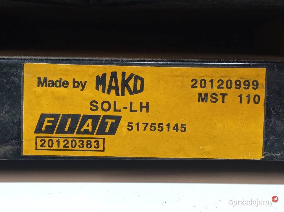 LAMPA TYŁ LEWA EU 20120383 Fiat Doblo I 20002010
