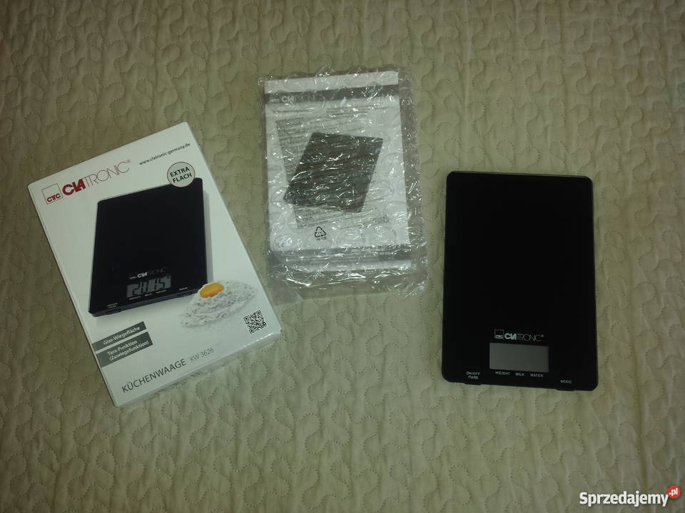 Nowa Waga CLATRONIC Czarna Warszawa