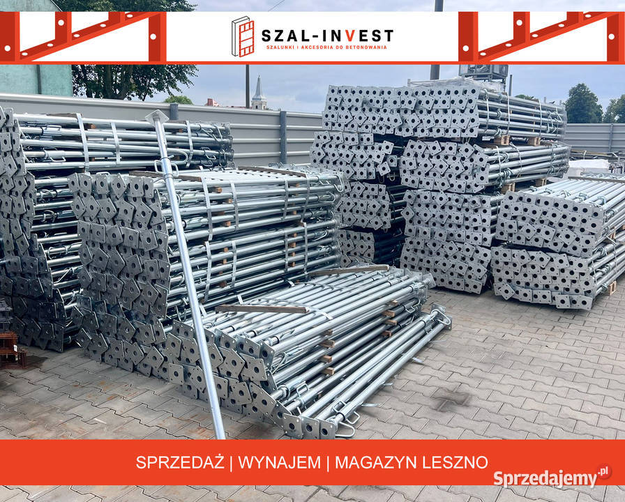 Podpory Stemple 36 m NOWE Strop Szalunek Leszno