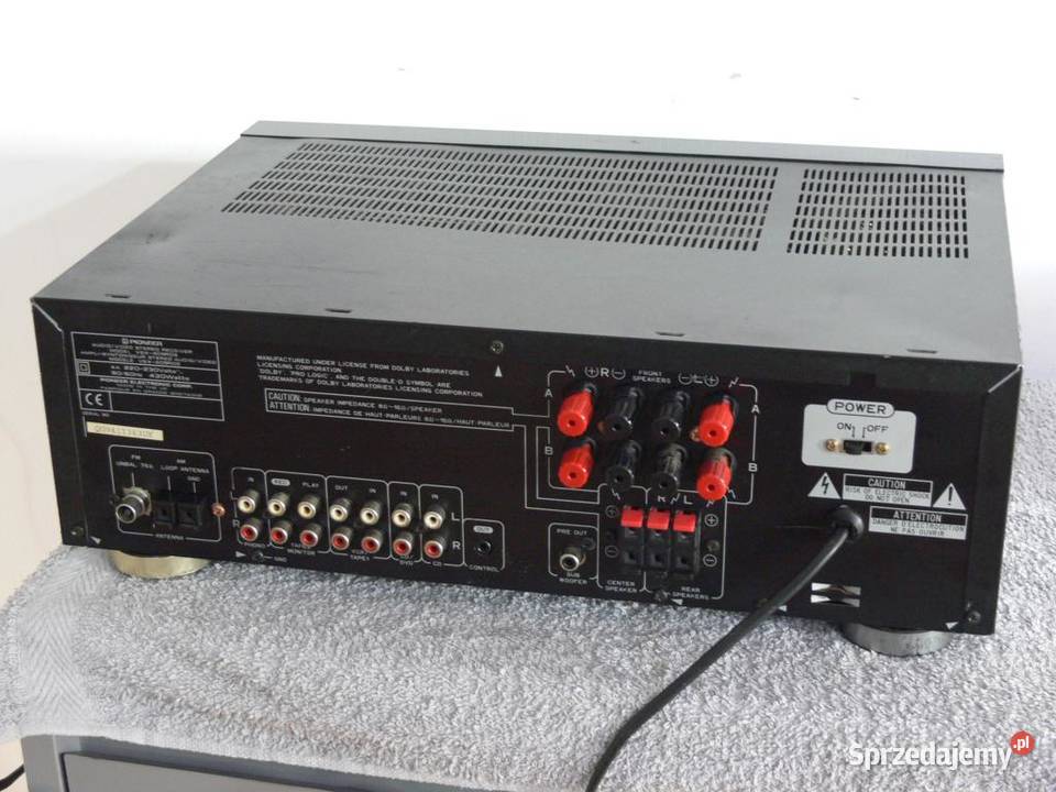 Amplituner Pioneer VSX405RDS mocny 430 wat Jasło sprzedam