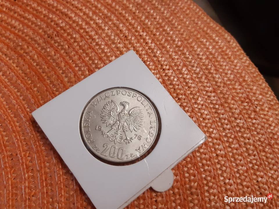 moneta srebrna polska z 1976r podlaskie Łomża sprzedam
