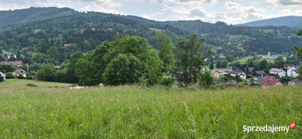 Widokowa działka odkryj spokój w Beskidach Brenna