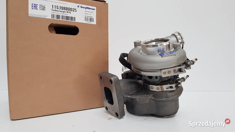 Nowa turbosprężarka BorgWarner KKK 11539880025 Pozostałe mazowieckie Siedlce sprzedam