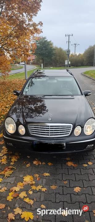 Mercedes E200 18 kompresor LPG 2005r PDC klima przyciemniane szyby Środa Śląska