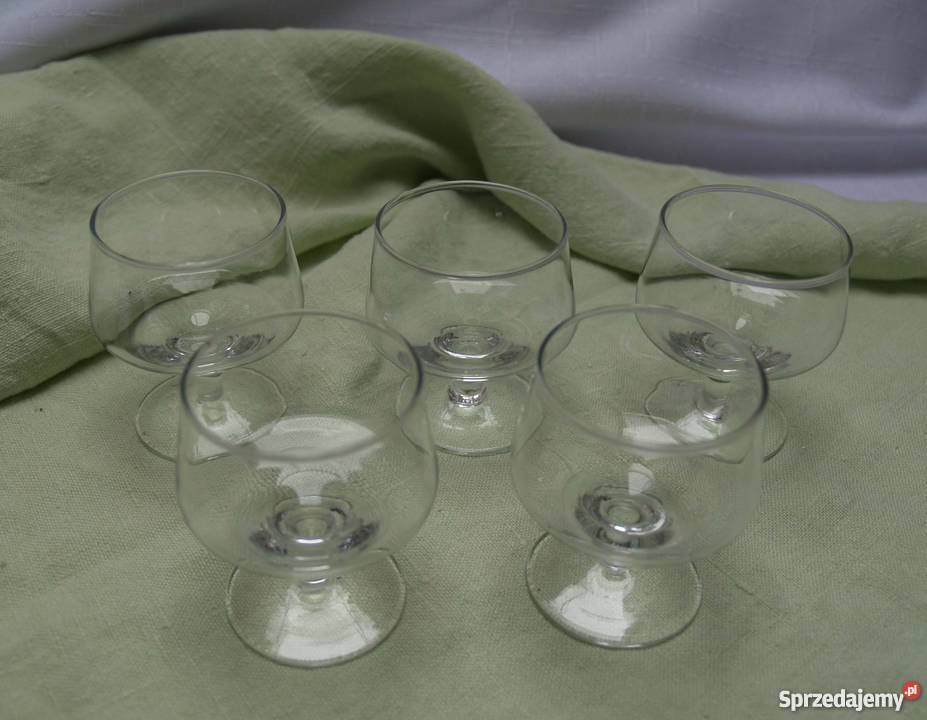 kieliszki PRL do koniaku małopolskie Kraków