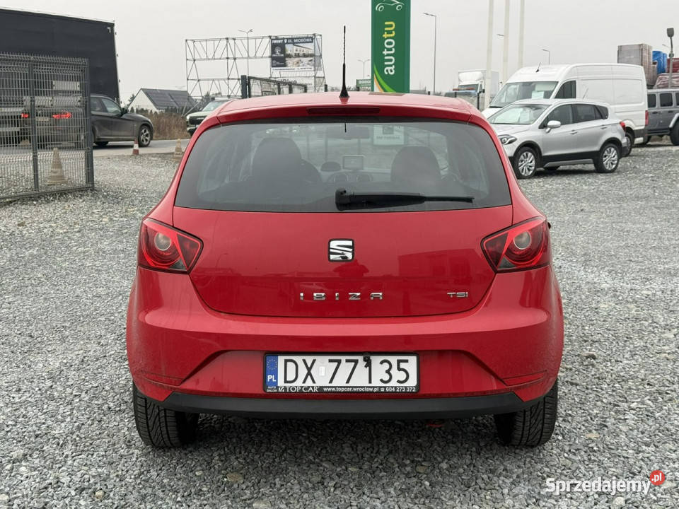 Seat Ibiza 12 TSi Style DSG 105 2015 tempomat dolnośląskie Wojkowice