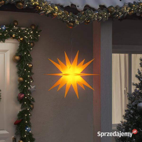vidaXL Ozdoba świetlna z LED składana żółta 57 Warszawa sprzedam