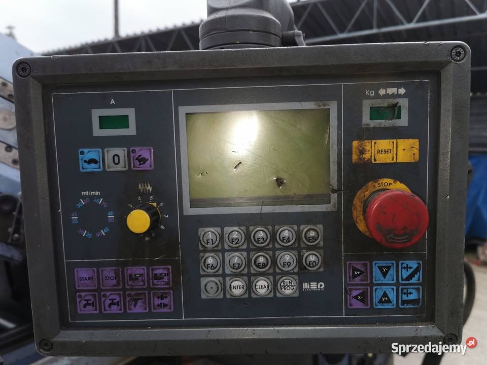 Piła taśmowa automatyczna z podajnikiem i kątami wielkopolskie Gostyń