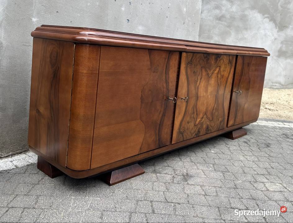 KomodaSzafka RTV Orzech 183 Art Deco Antyk Warszawa