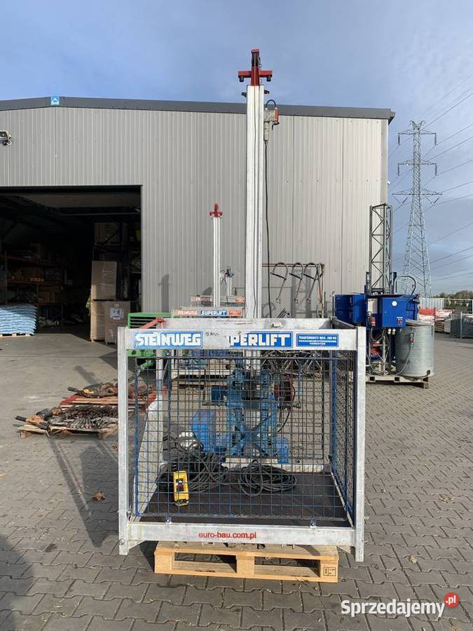 Winda budowlana wyciąg Steinweg Superlift 200 Ślesin