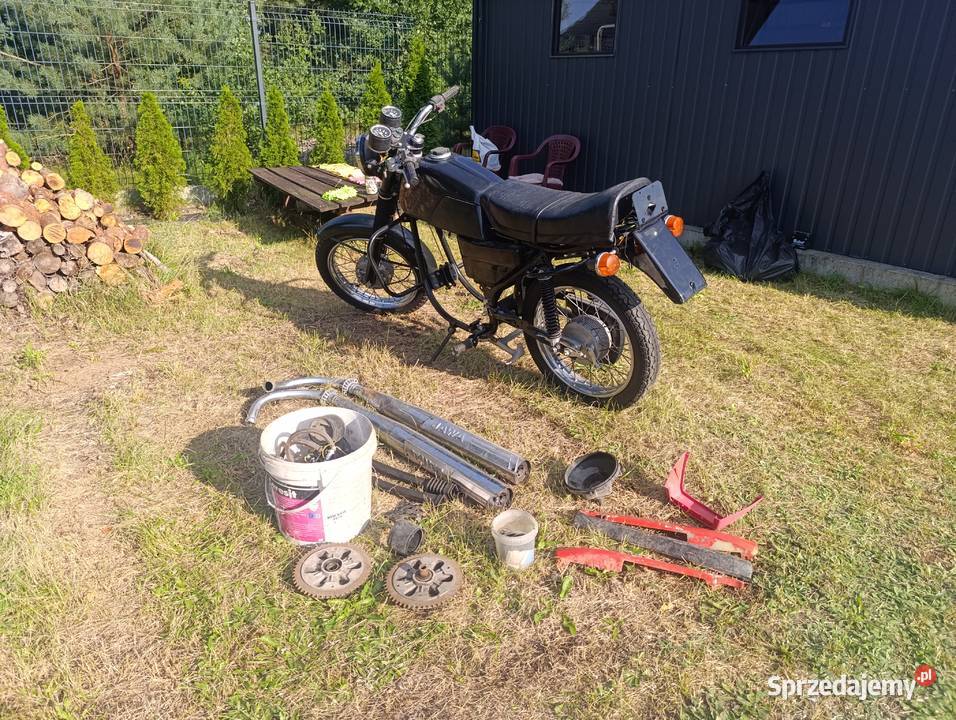 Jawa 350 rama z częściami wydechy ładny stan Wyszków sprzedam