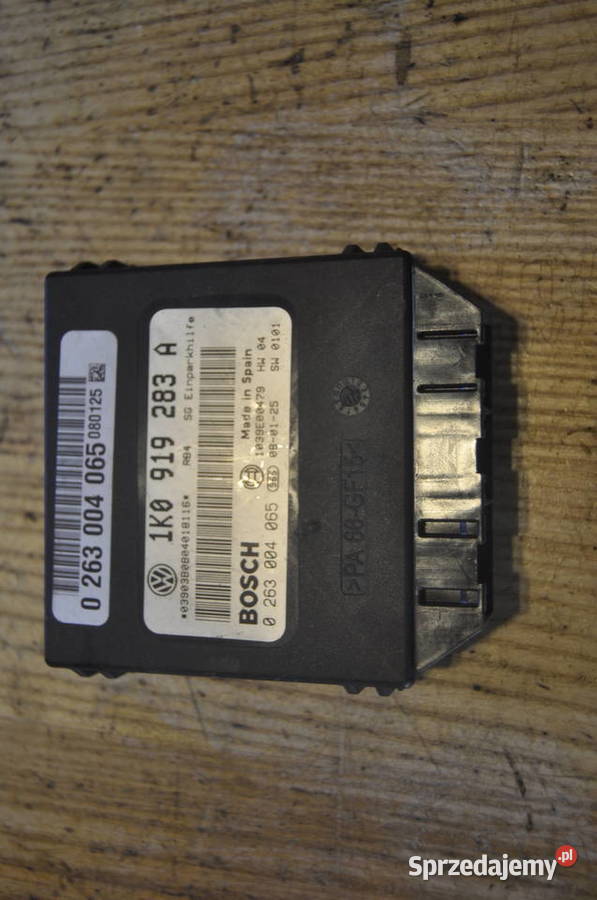 MODUŁ PARKTRONIC PDC VOLKSWAGEN 1K0919283A osobowe Sierakowice