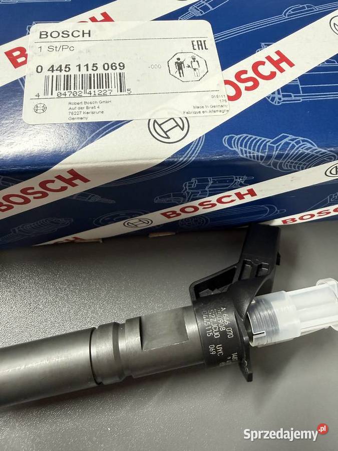 WTRYSKIWACZE NOWE KOMPLET 4 SZTUK BOSCH osobowe Miszewo sprzedam