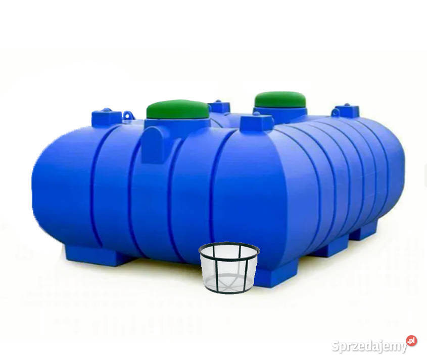 Zbiornik na wodę deszczową 5000L FLAT zestaw Bielawa