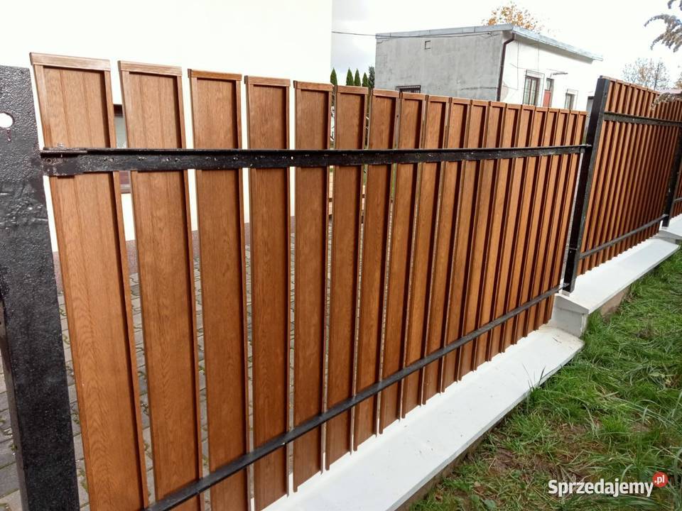 Ogrodzenia drewnopodobne ekonomiczne Kielce sprzedam
