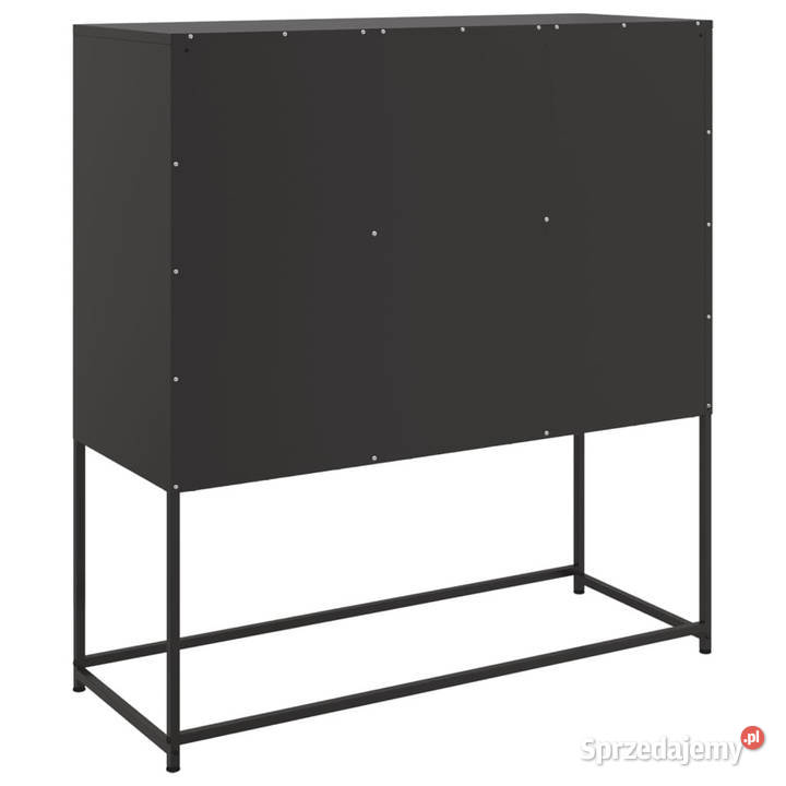Szafka czarna 1005x39x107 stal WM846596 Warszawa