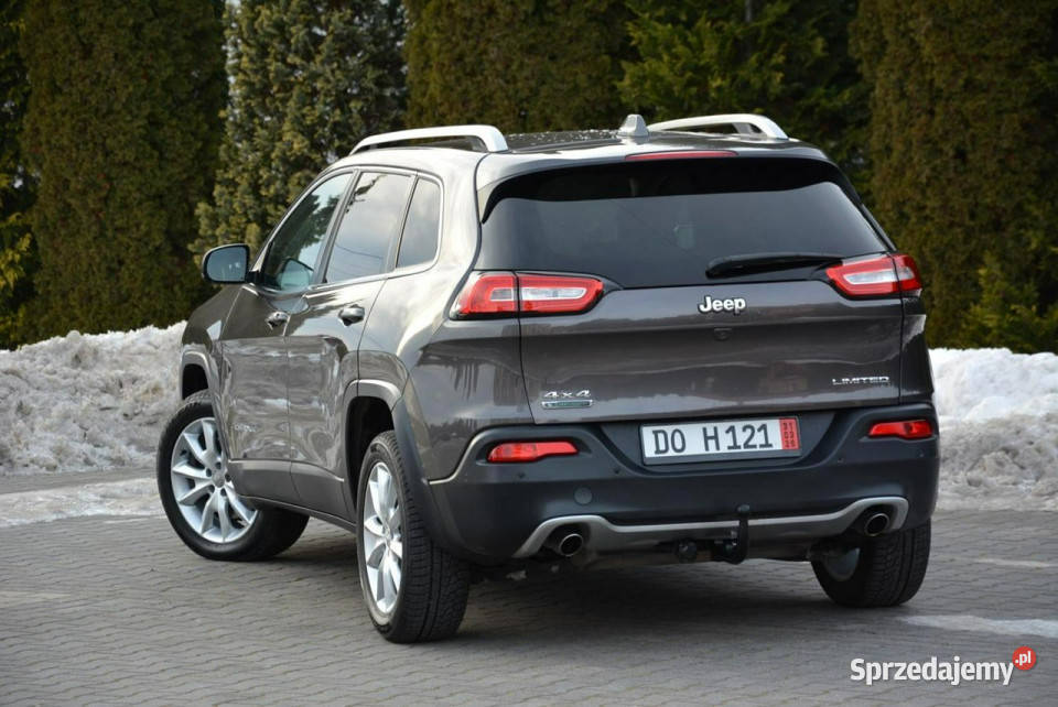 Jeep Cherokee Skóry Navi Wentylacja Kamera SUV Cherokee Ostrów Mazowiecka
