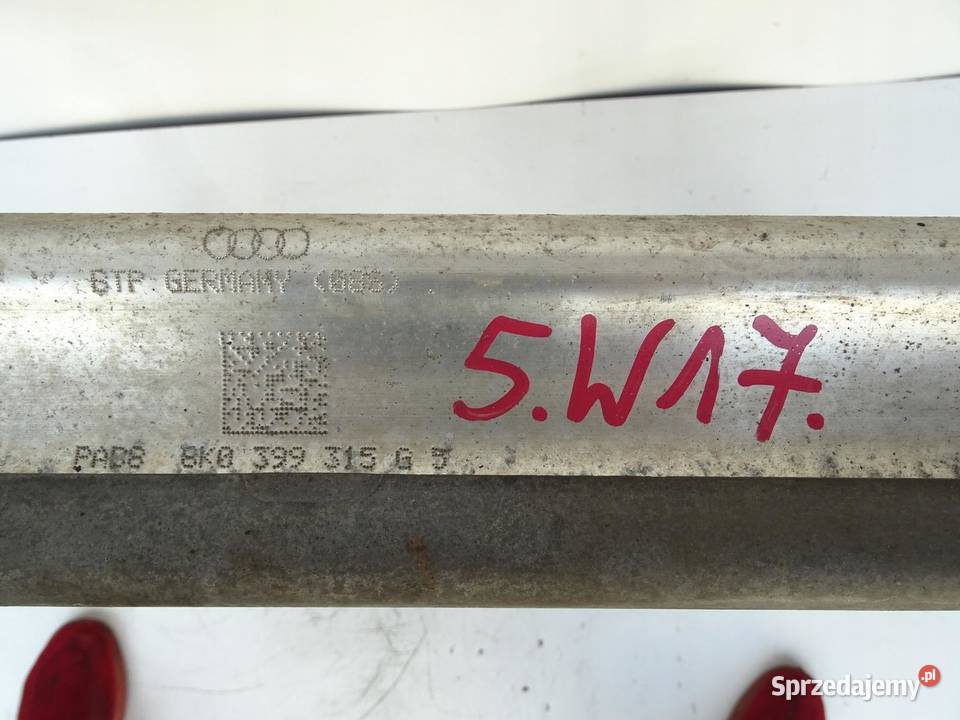 WÓZEK SANKI KOŁYSKA PRZÓD 8K0399315G 20 TDI AUDI