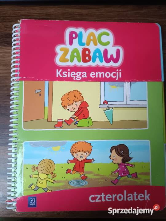 Plac zabaw Księga emocji czterolatek Zbylitowska Góra