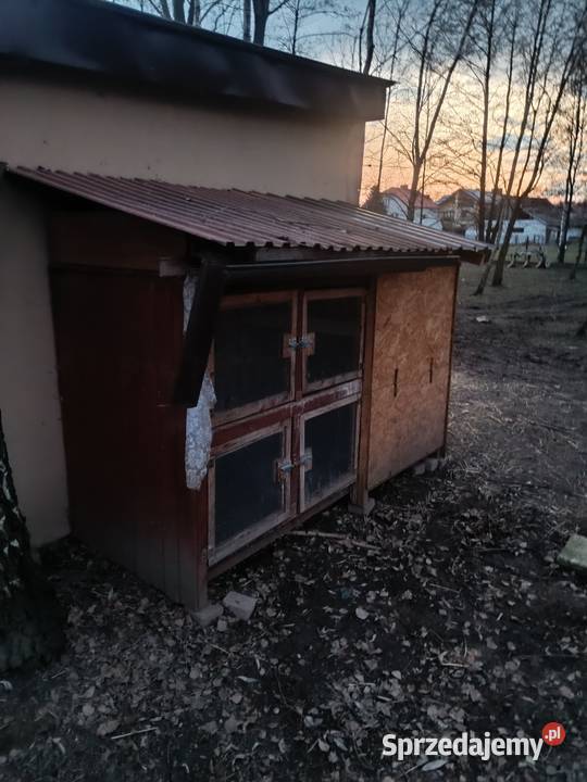 Sprzedam klatkę na króliki przerobioną na gęsi Wola Radłowska