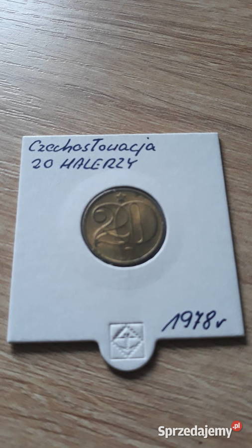 20 Halerzy Czechosłowacja 1978 r i 1983 r Konin