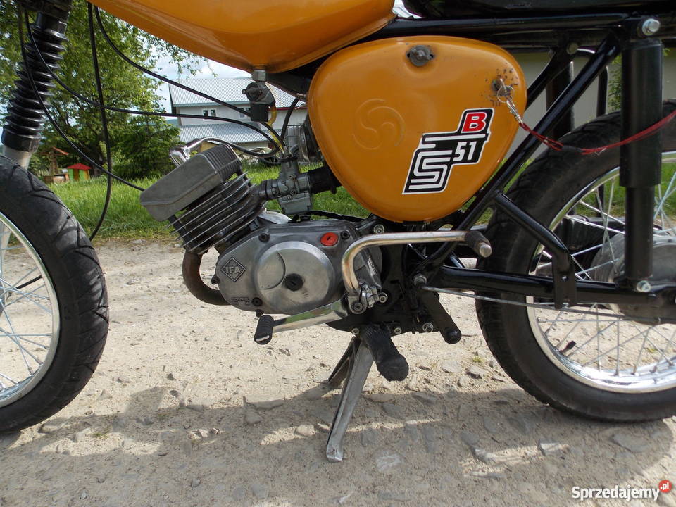 Simson s51 stan zapłon lfk nie mz wsk romet Rok produkcji 1988 Simson Strachocina