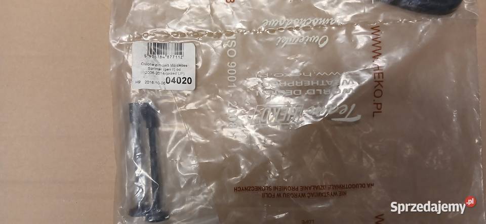 osłona zimowa Mercedes Sprinter 20062014 Mysłowice sprzedam