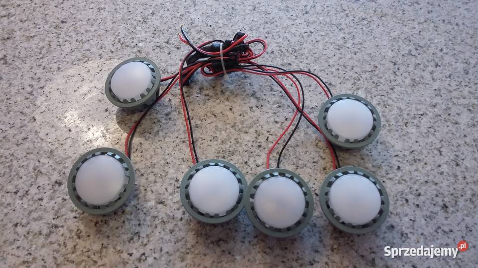 Dioda diody LED zestaw 6 sztuk 6x5W 3000K Warszawa sprzedam
