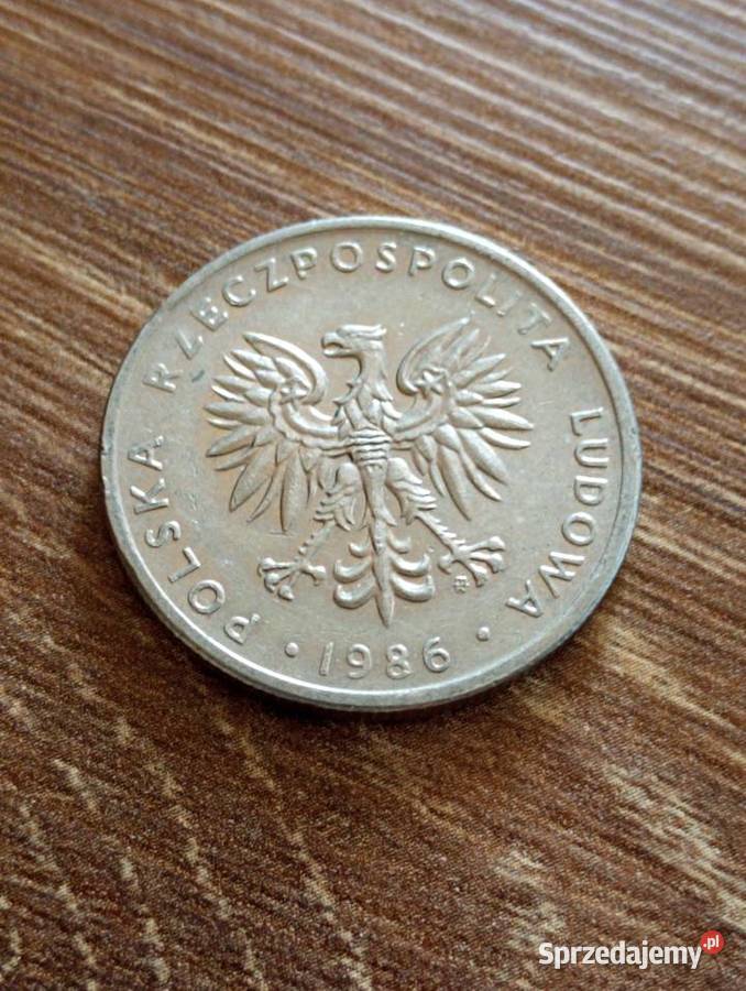 Sprzedam drugie 20 zl 1986 r Chełm