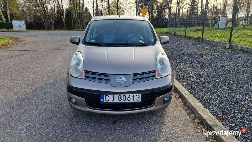 Nissan Note 15DCi 2007r Klima 204 Ekonomiczny I