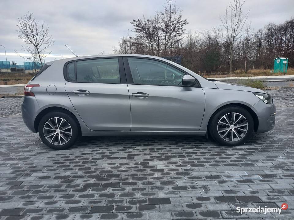 Peugeot 308 110 2014r piękny kolor panorama