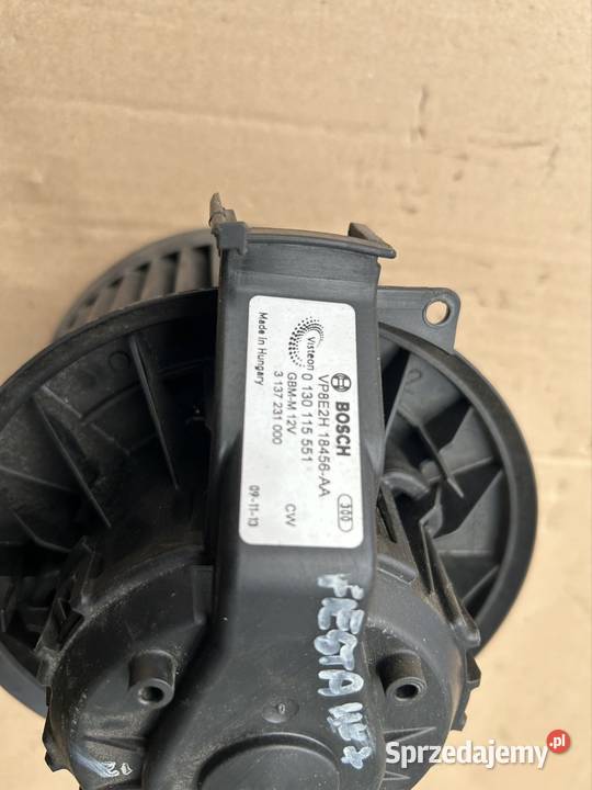 Dmuchawa kabiny ford fiesta mk7 0130115551