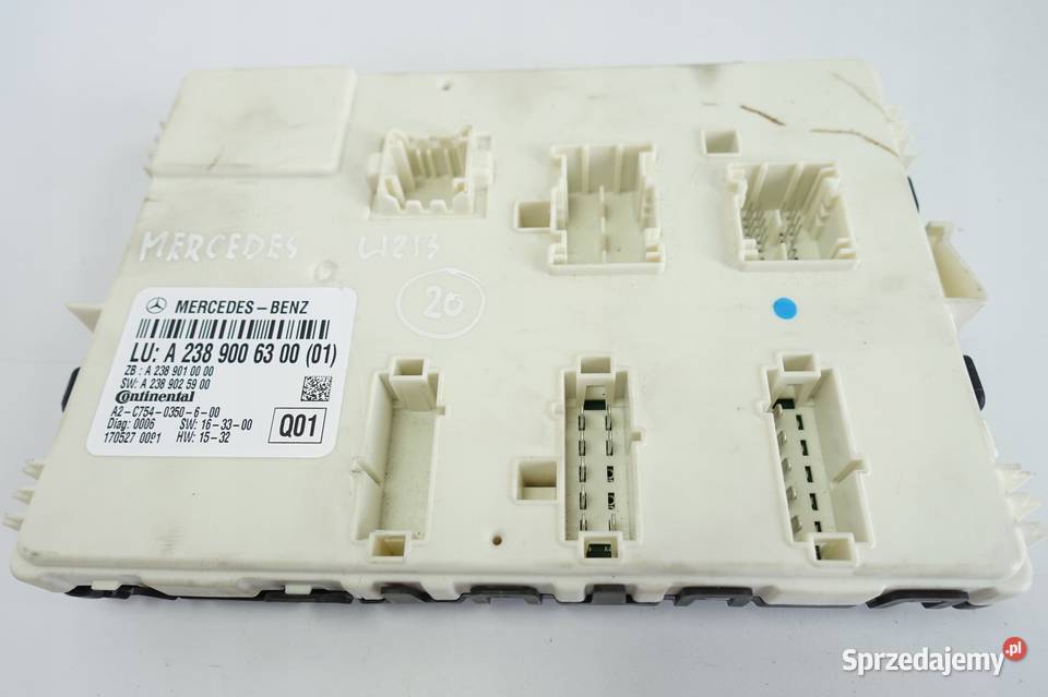 Mercedes W213 C213 MODUŁ STEROWNIK A2389006300 Pozostałe Chełm