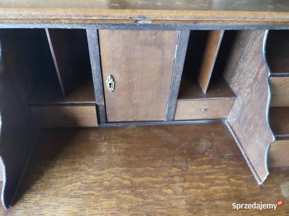 Stare drewniane sekretarzyki Dulcza Wielka