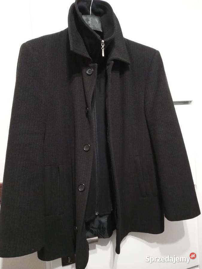 Kurtka zimowa wełniana z kaszmirem męska śląskie Tychy sprzedam