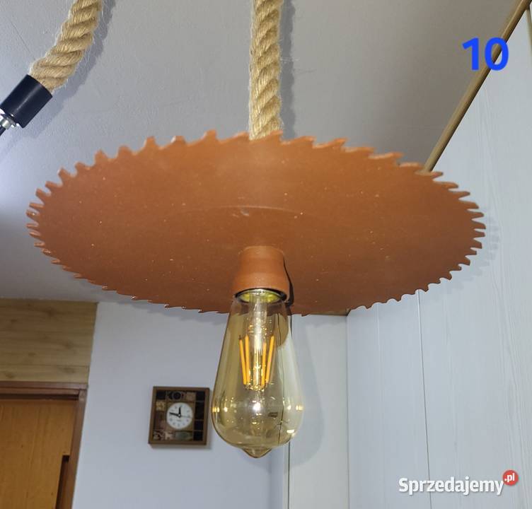 Lampa Handmade Loft Warsztat Vintage Zakliczyn