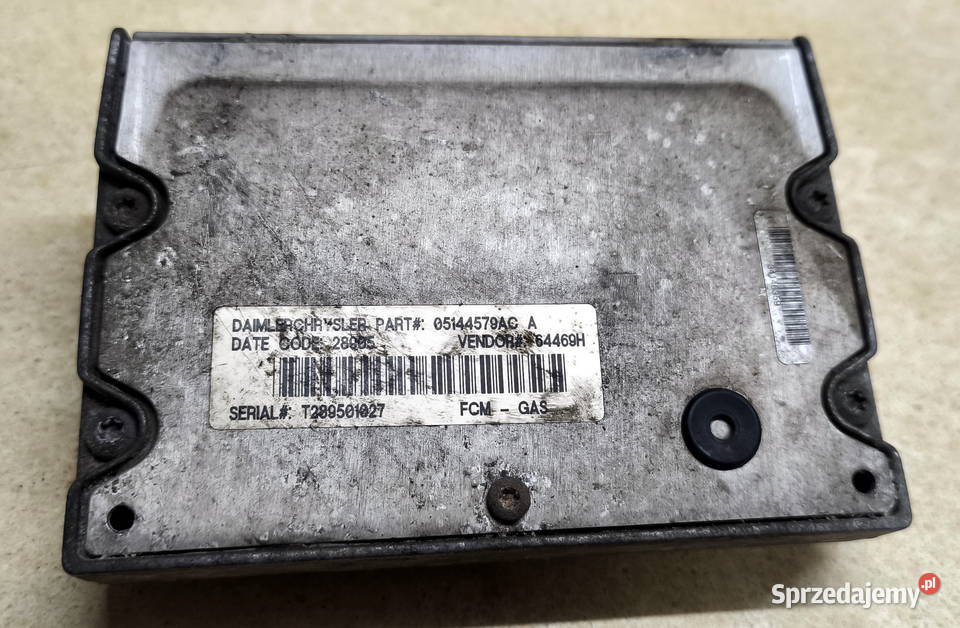 MODUŁ STERUJĄCY KOMPLET Z BODY CHRYSLER VOYAGER Rymanów