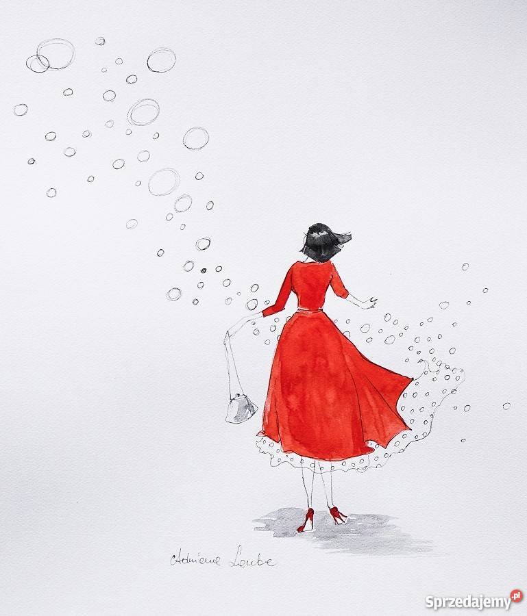 TAKA ILOŚĆ MOŻLIWOŚCI akwarela artystki Adriany Malarstwo Katowice