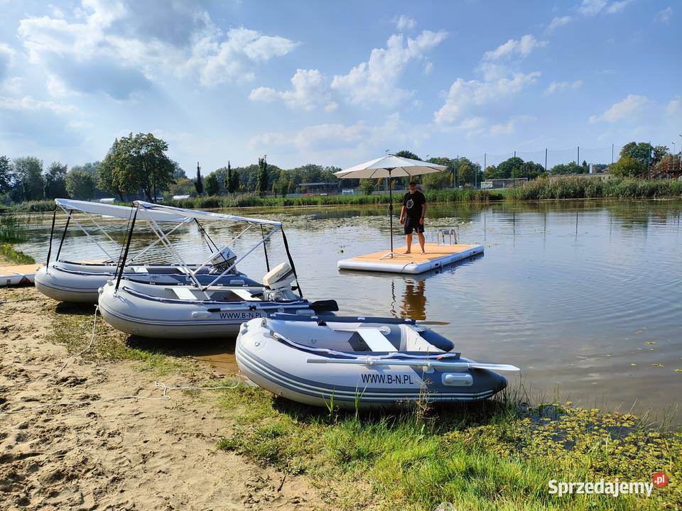 Ponton 280 aludaszek wzmocnione dno szerszy o 15 Stężyca sprzedam