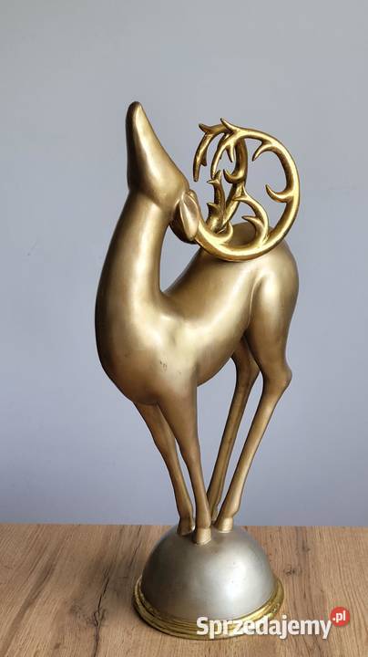 Elegancka figura jelenia w stylu MidCentury Kraków