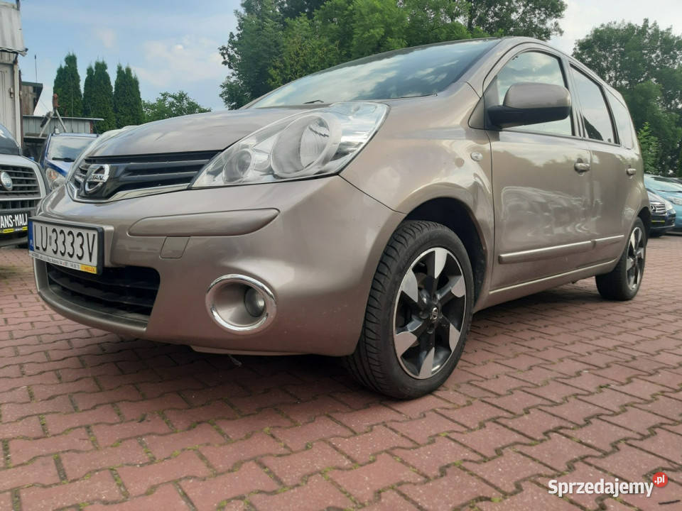 Nissan Note Jeden Właściciel Oryginalny Przebieg Note lubelskie Lublin